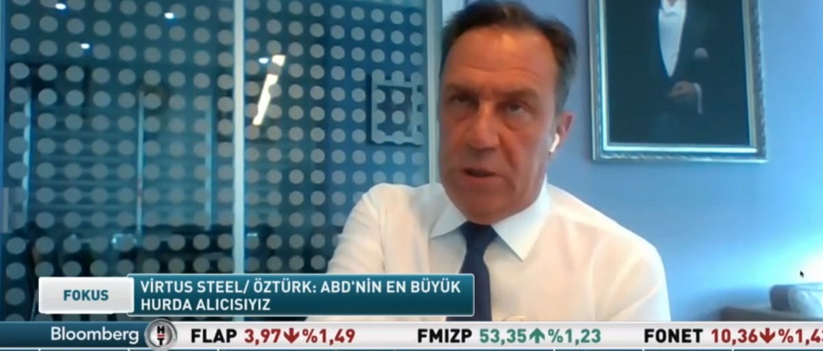 Adnan Öztürk: Türkiye’de Çelik Fiyatı Oluşmadan, Dünyada...